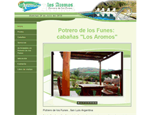 Tablet Screenshot of losaromosdepotrero.com.ar